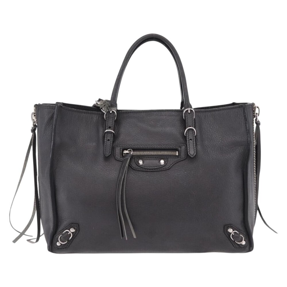 Balenciaga Papier A6 Zip Around Classic Studs Leather